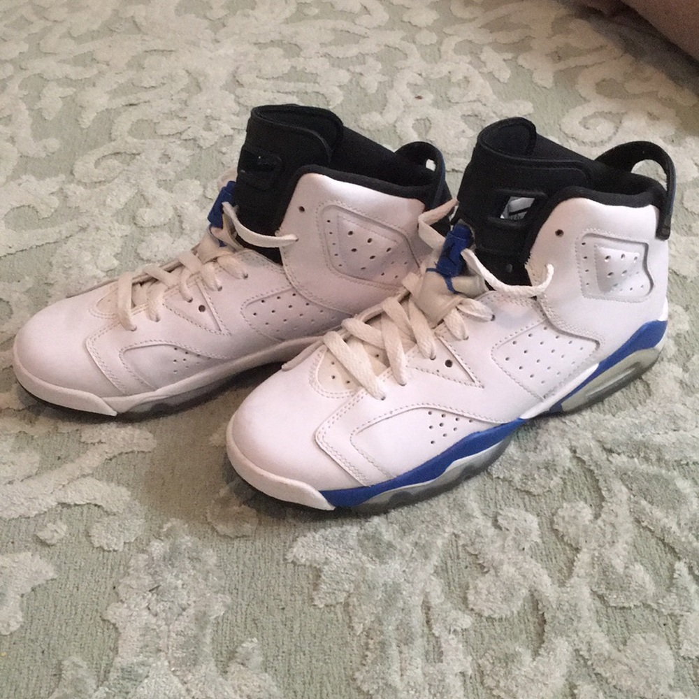 Air Jordan 6 Retro Sport Blue 2014